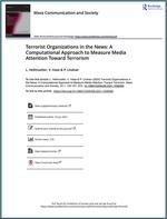 Terrorist Organizations in the News: A Computational Approach to Measure Media Attention toward Terrorism